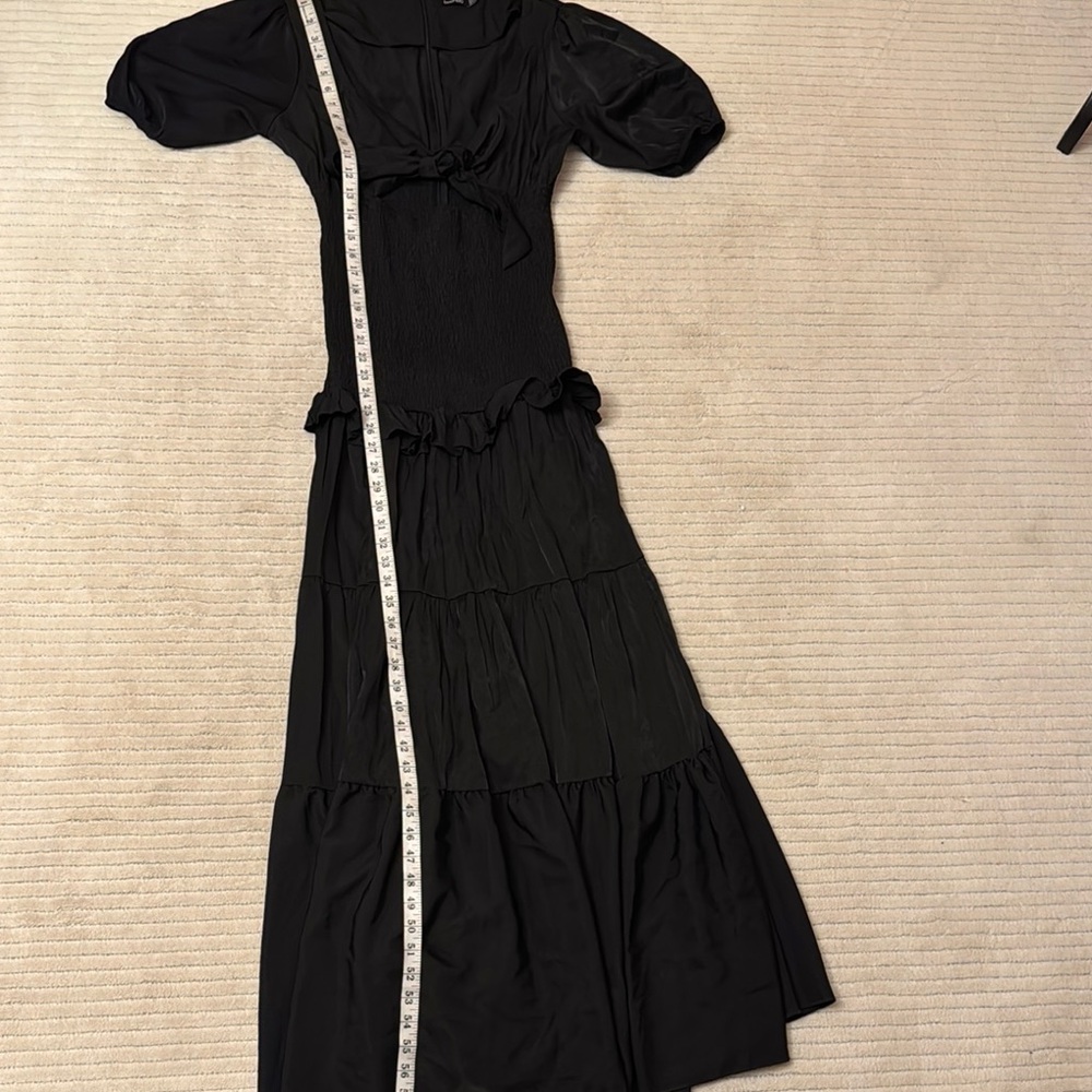 Boohoo Elegant Black Maxi Dress View 5